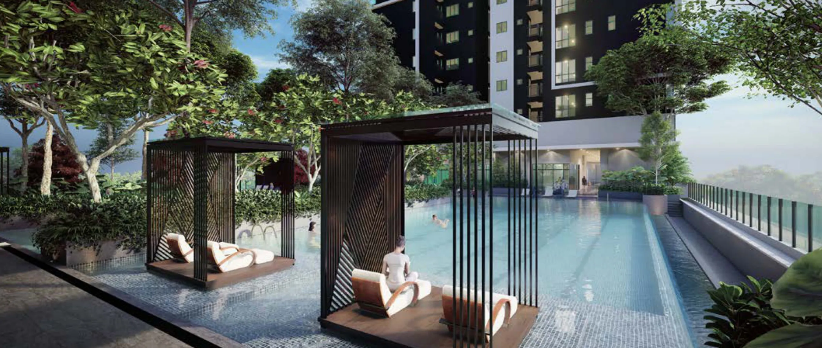 Poolside pavilions, Level 3A